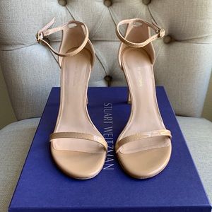 Stuart Weitzman Nudistsong Adobe Aniline, M6.5, Color: Nude, Great Condition!